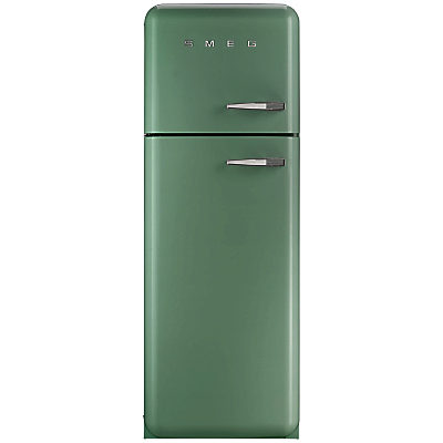 Smeg FAB30LF Fridge Freezer, A++ Energy Rating, Left-Hand Hinge, 60cm Wide Pastel Green Smeg FAB30LF Fridge Freezer, A++ Energy Rating, Left-Hand Hinge, 60cm Wide Pastel Green